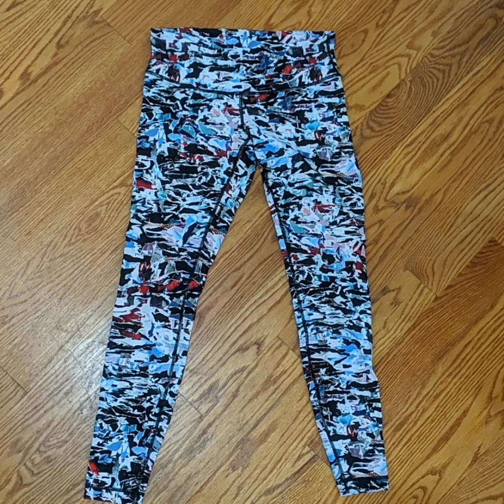 Lululemon leggings multicolor